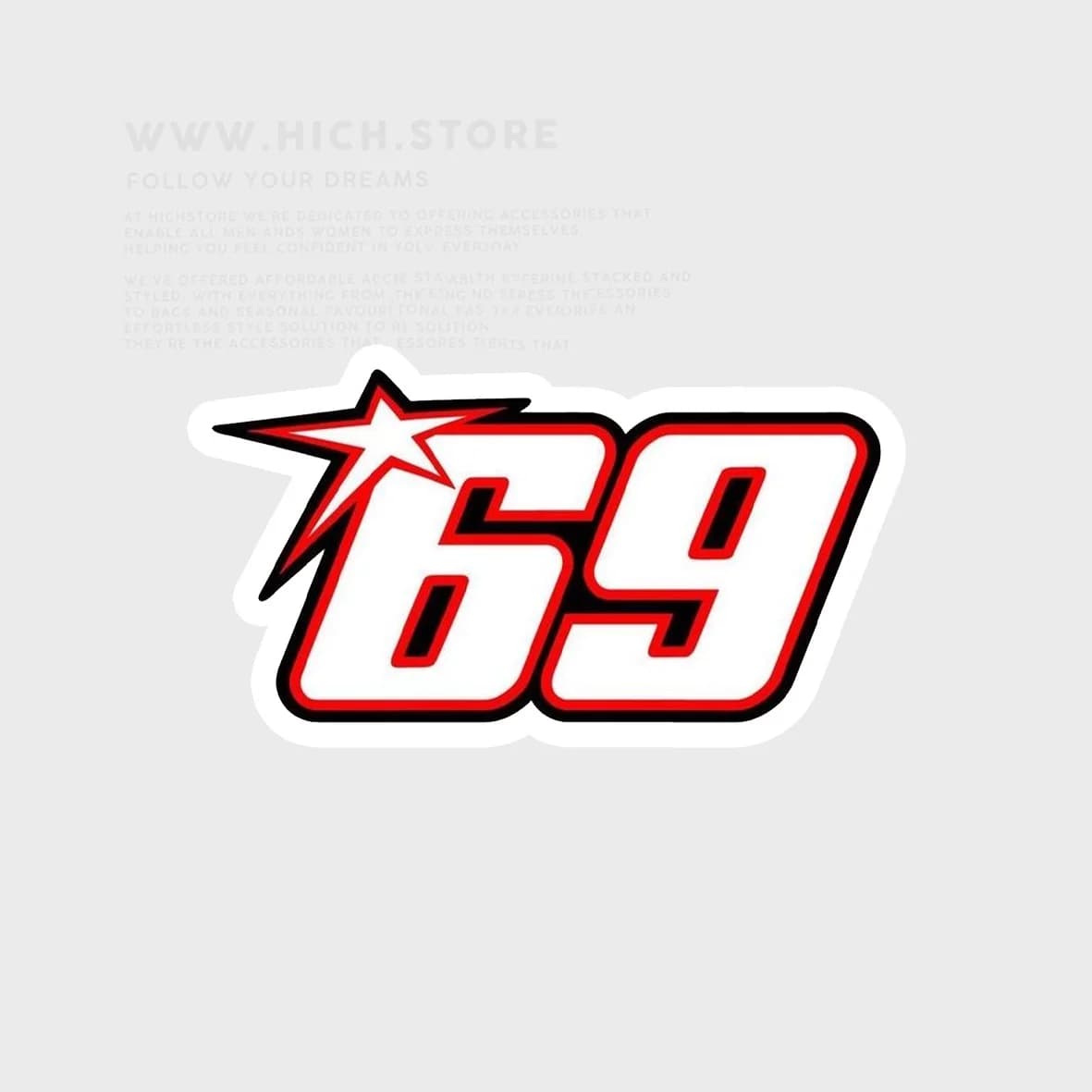 استیکر 69