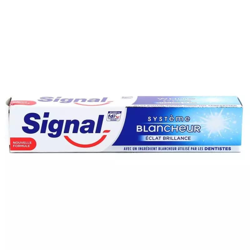 خمیر دندان سفید کننده سیگنال Signal مدل STRALENDE GLANS