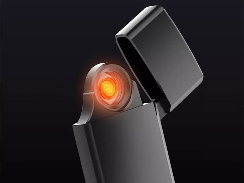 فندک الکتریکی شارژی شیائومی مدل Youpin Beebest USB Electronic Cigarette Lighter L101 (نسخه اورجینال پلمپ) — تصویر ۶