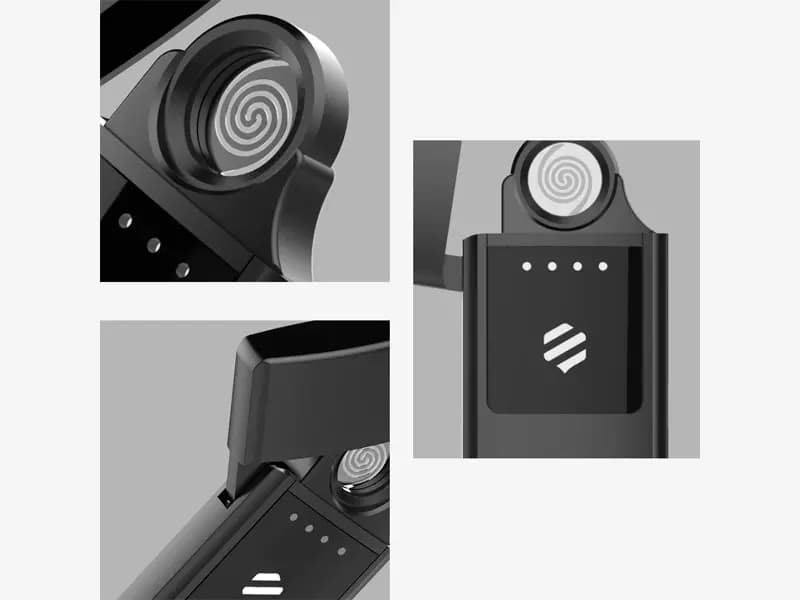 فندک الکتریکی شارژی شیائومی مدل Youpin Beebest USB Electronic Cigarette Lighter L101 (نسخه اورجینال پلمپ) — تصویر ۳
