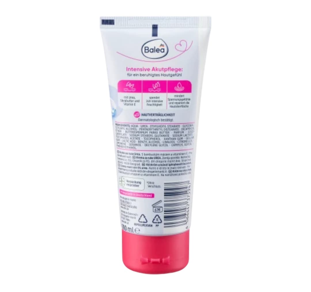 کرم دست باله آ مدل اوره 5% حجم 100ml — تصویر ۳