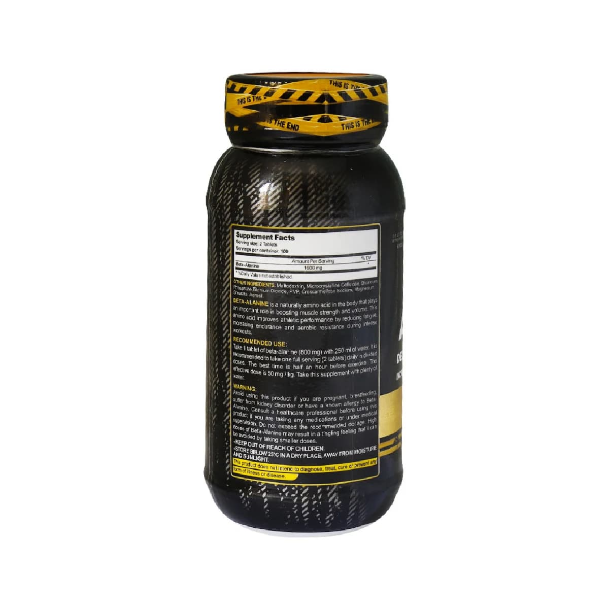 قرص بتا آلانین ژن استار 200 عدد | Genestar Beta Alanine 200 Tablets — تصویر ۲