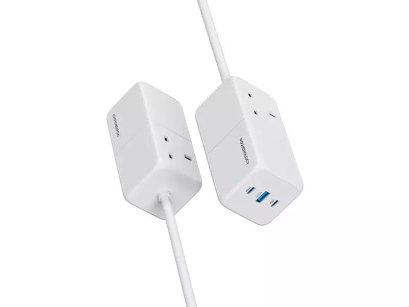 چند راهی برق 65 وات پاورولوژی Powerology 65W USB Power Strip (اورجینال)