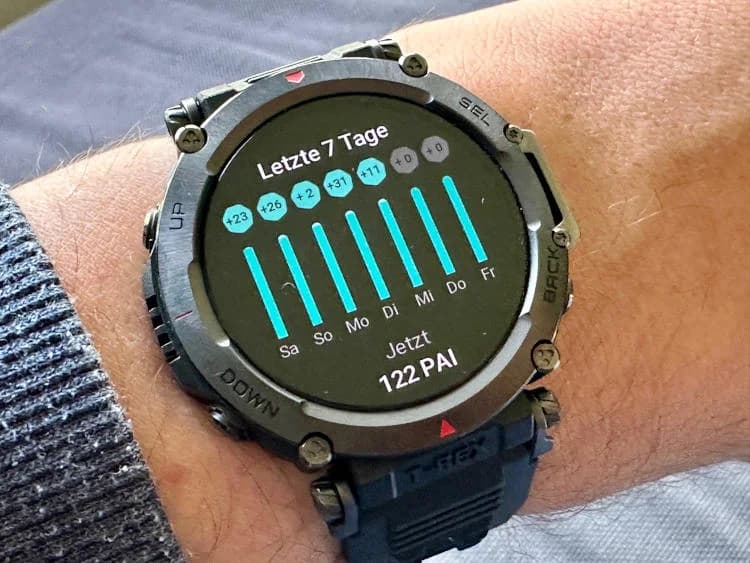 ساعت هوشمند شیائومی آمازفیت Xiaomi AmazFit T-Rex Ultra (نسخه گلوبال اورجینال پلمپ با گارانتی) — تصویر ۴