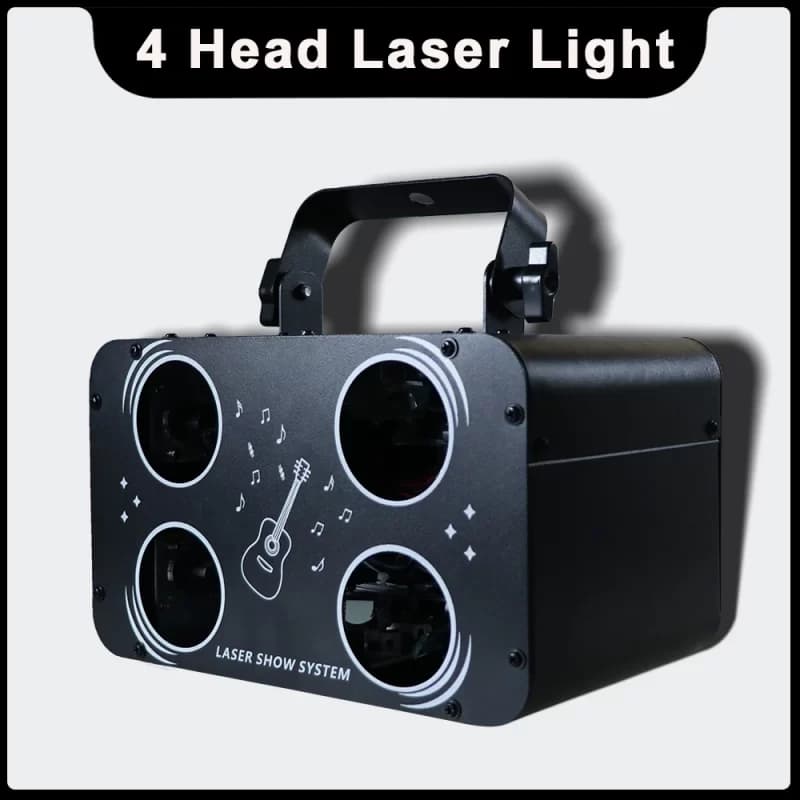 لیزر اسکن رقص نور square forehead fullcolor SCANNING LASER (نسخه اورجینال پلمپ ـ ارسال فوری) — تصویر ۳