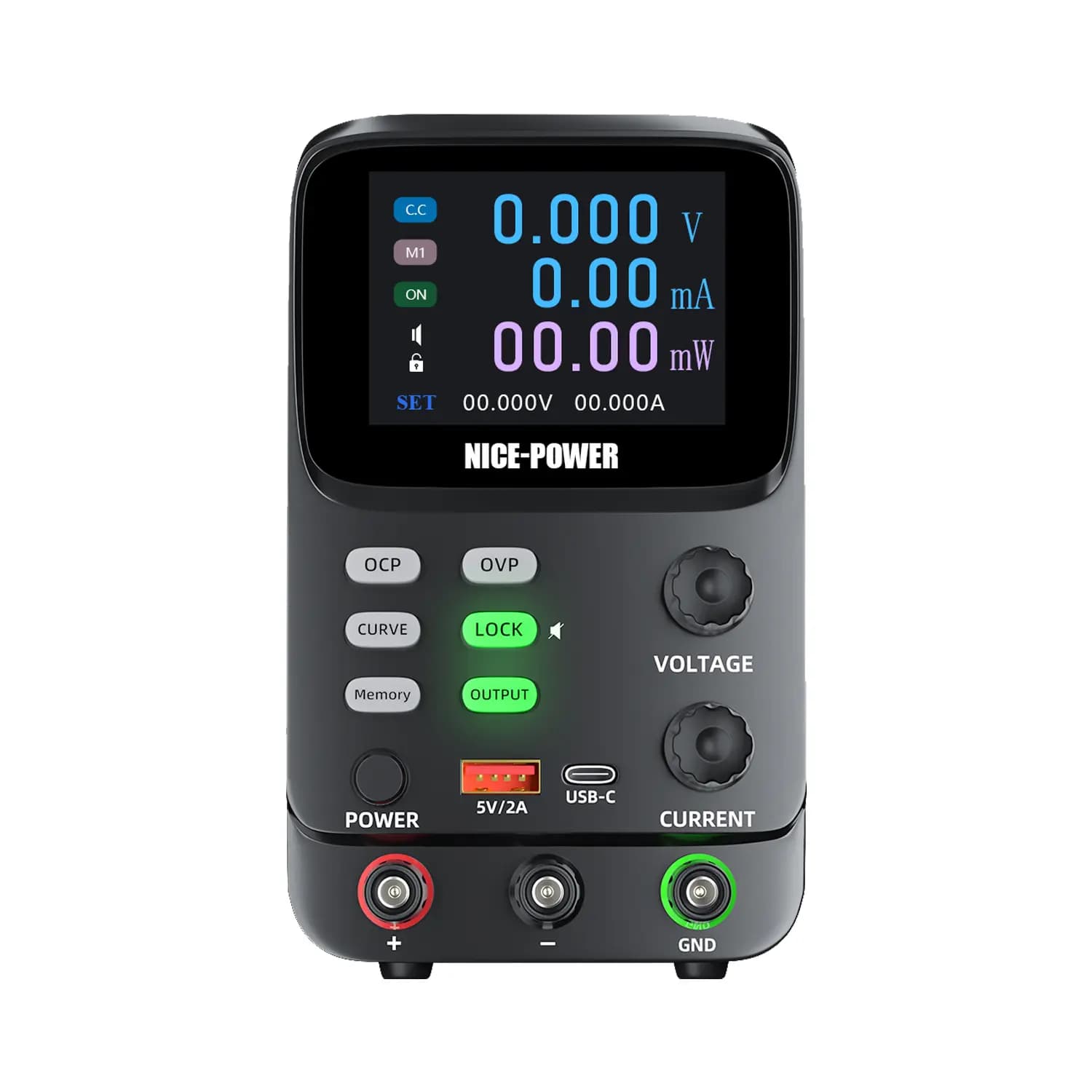 منبع تغذیه حافظه دار 30 ولت 5 آمپر نایس پاور SPPS-K305