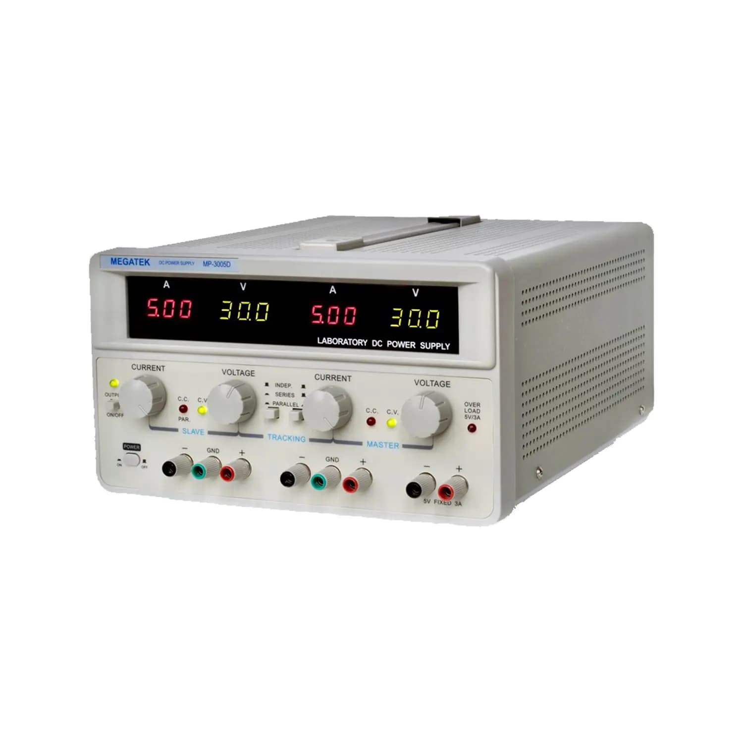 منبع تغذیه دوبل 30 ولت 3 آمپر مگاتک MP-3003D