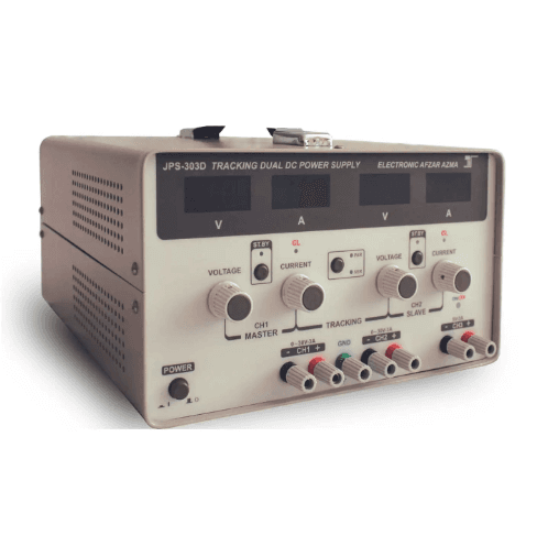 منبع تغذیه دوبل 30 ولت 3 آمپر افزار آزما JPS-303D — تصویر ۲