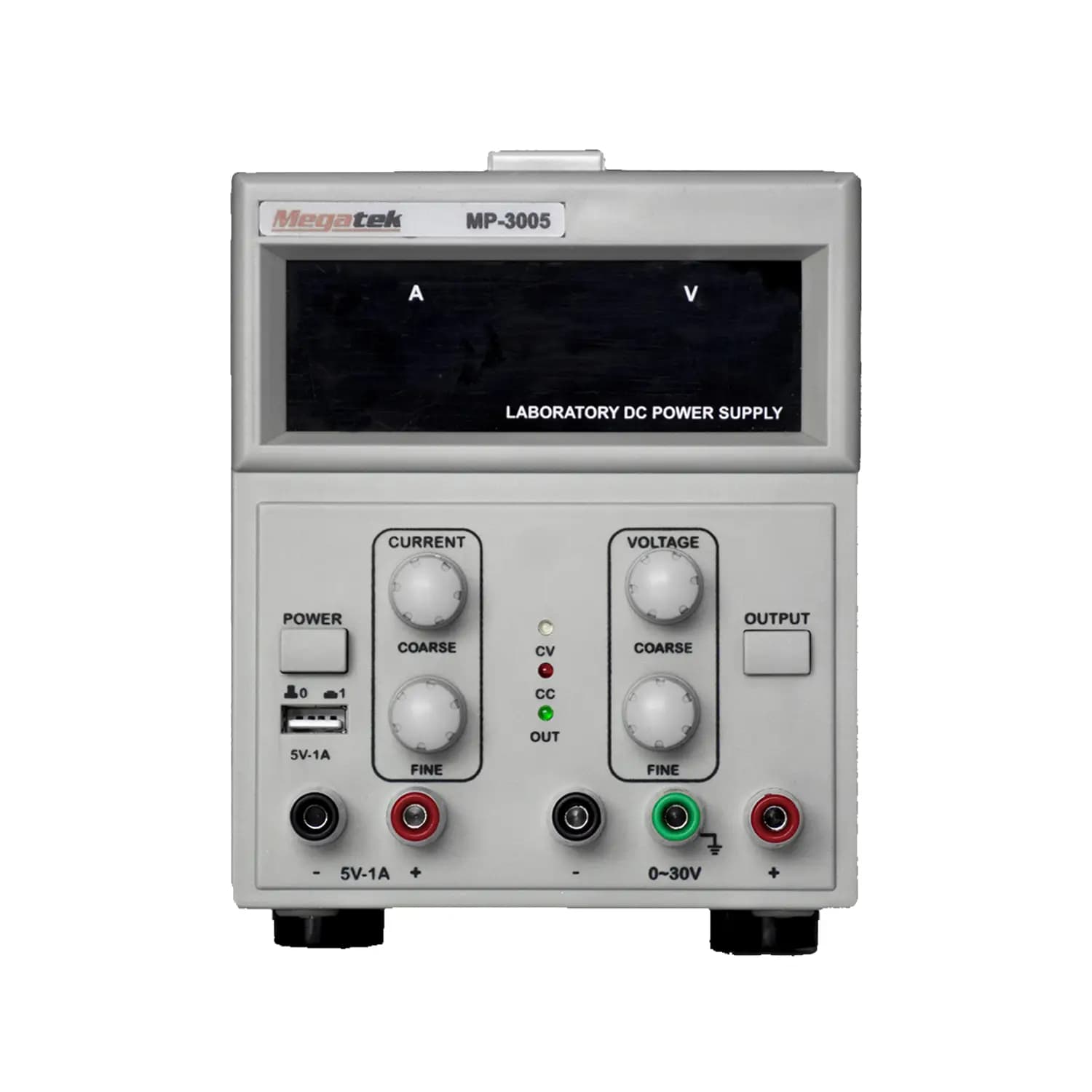 منبع تغذیه 30 ولت 5 آمپر مگاتک MEGATEK MP-3005