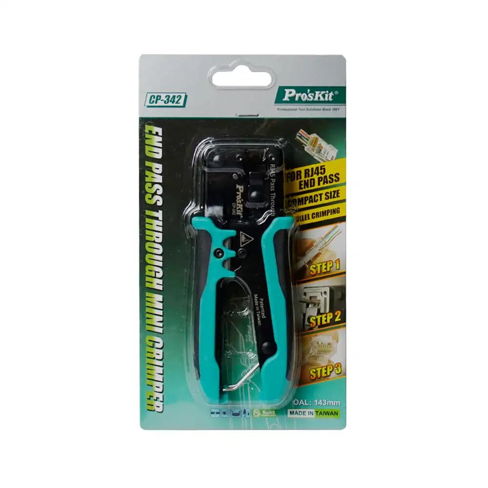 آچار سوکت زن شبکه میان گذر پروسکیت ProsKit CP-342 — تصویر ۳
