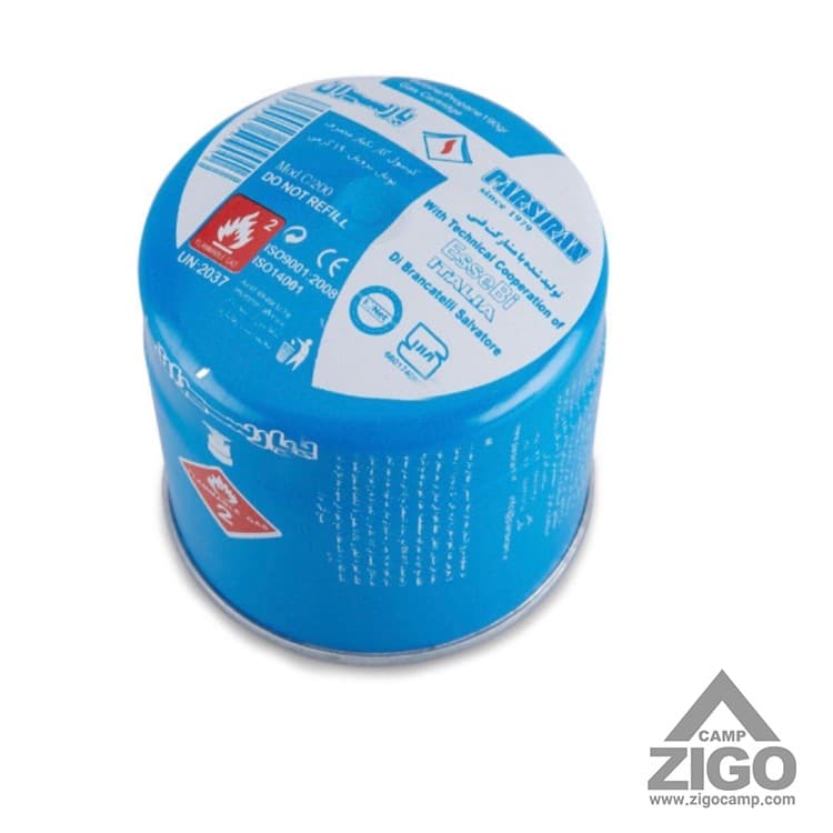کپسول گاز 190 گرمی پارسیران مدل C200