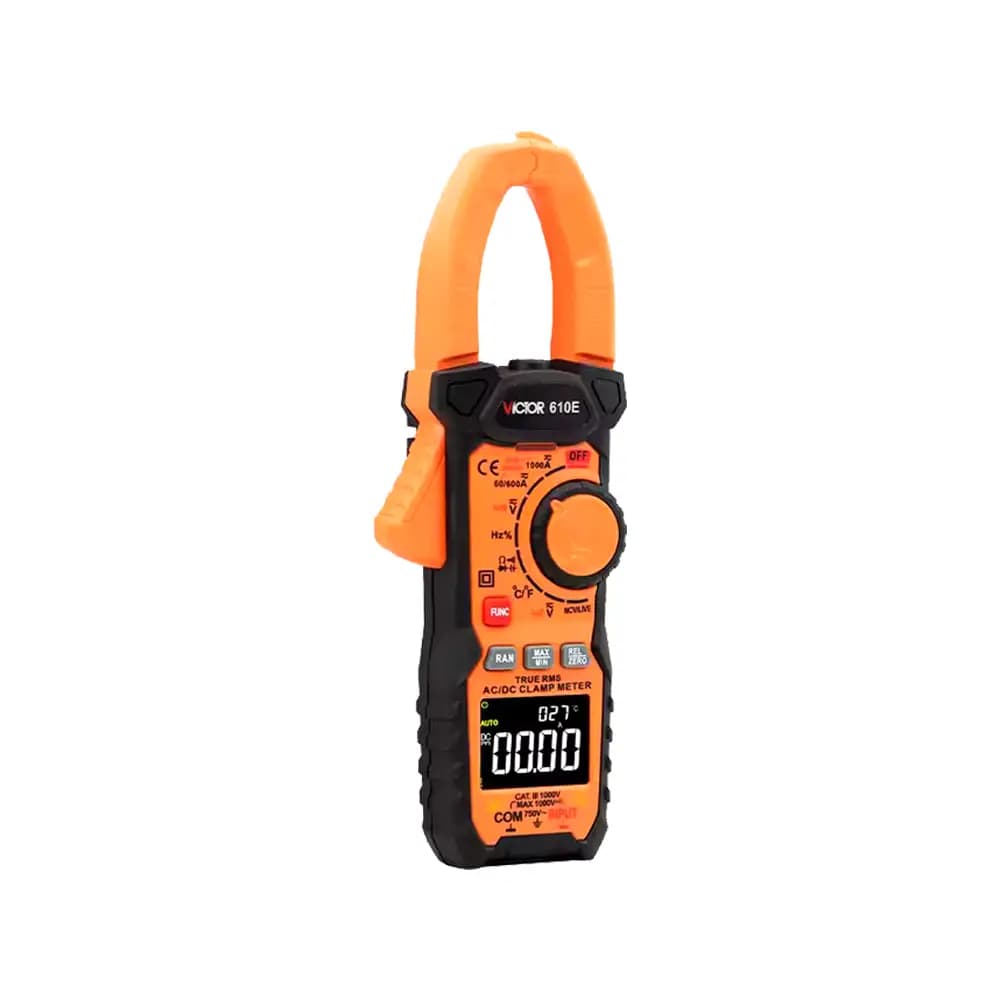 آمپرمتر کلمپی AC/DC ویکتور مدل Victor 610E — تصویر ۲