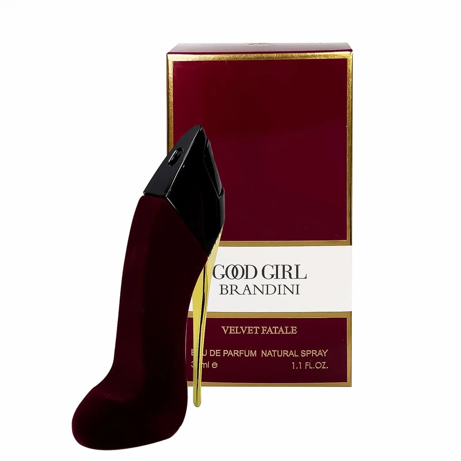 عطر جیبی زنانه برندینی مدل Good girl velvet fatale حجم 33 میل