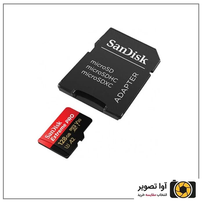 سن دیسک micro SD 128GB Exreme PRO — تصویر ۲