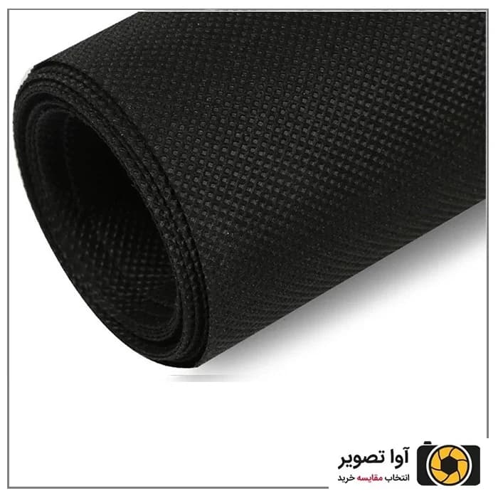 رول فون پارچه ای 3×5 مشکی