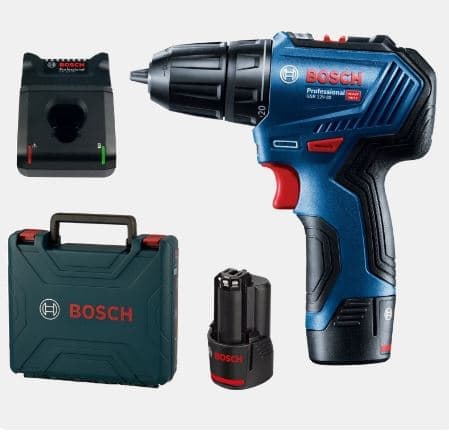 دریل پیچ گوشتی شارژی بوش 12 ولت مدل GSR12V_30 brushless bosch — تصویر ۲