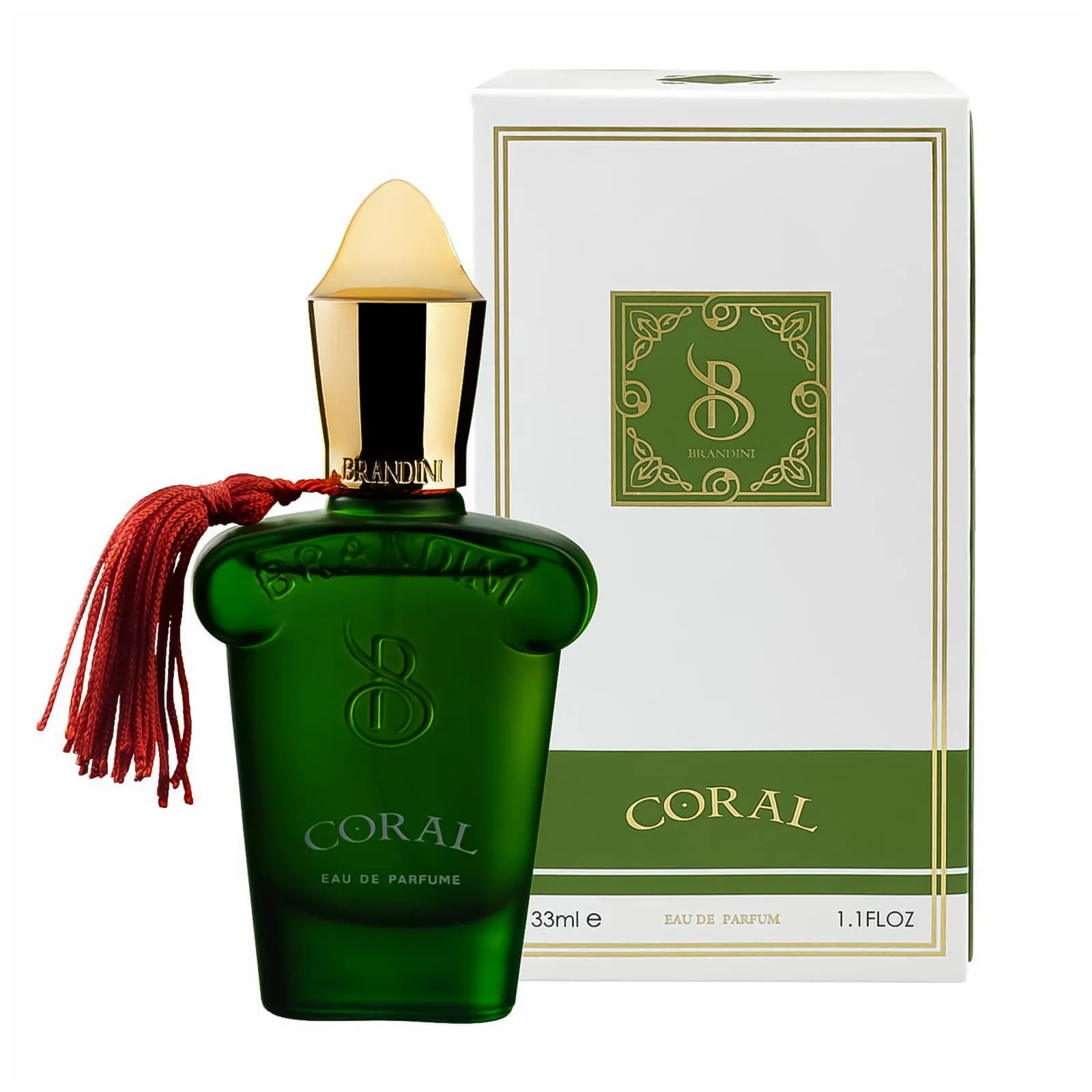 عطر جیبی مردانه برندینی مدل Coral حجم 33 میل