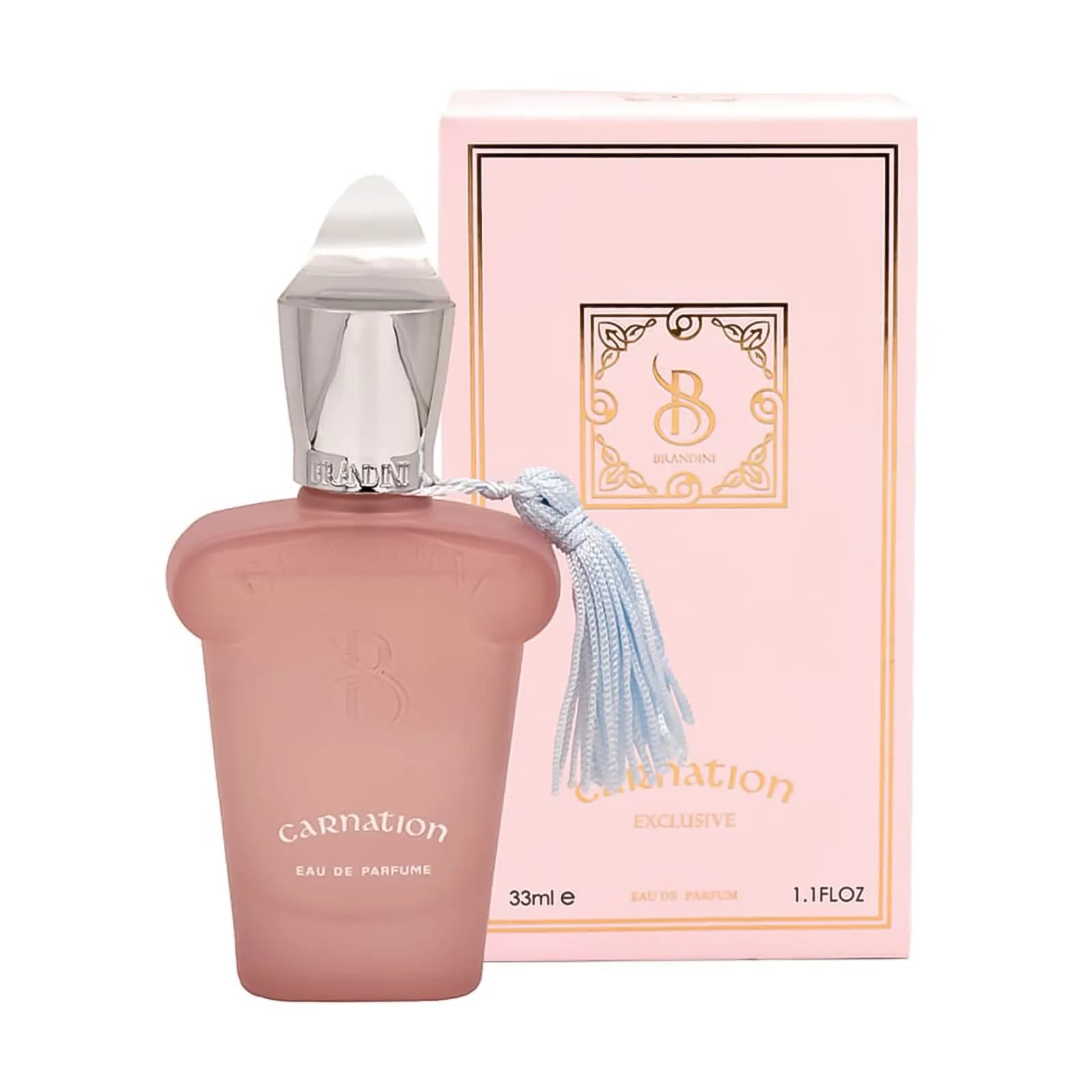 عطر جیبی زنانه و مردانه برندینی مدل Carnation حجم 33 میل