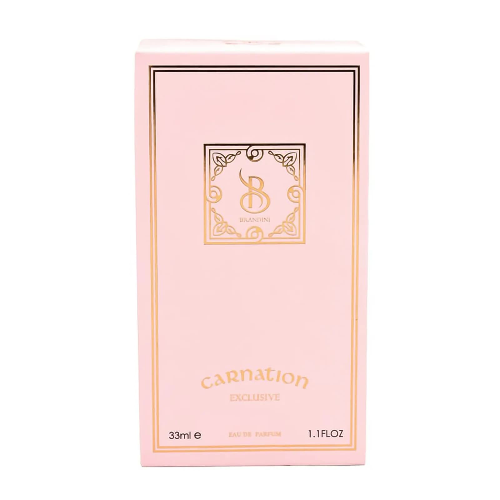 عطر جیبی زنانه و مردانه برندینی مدل Carnation حجم 33 میل — تصویر ۲