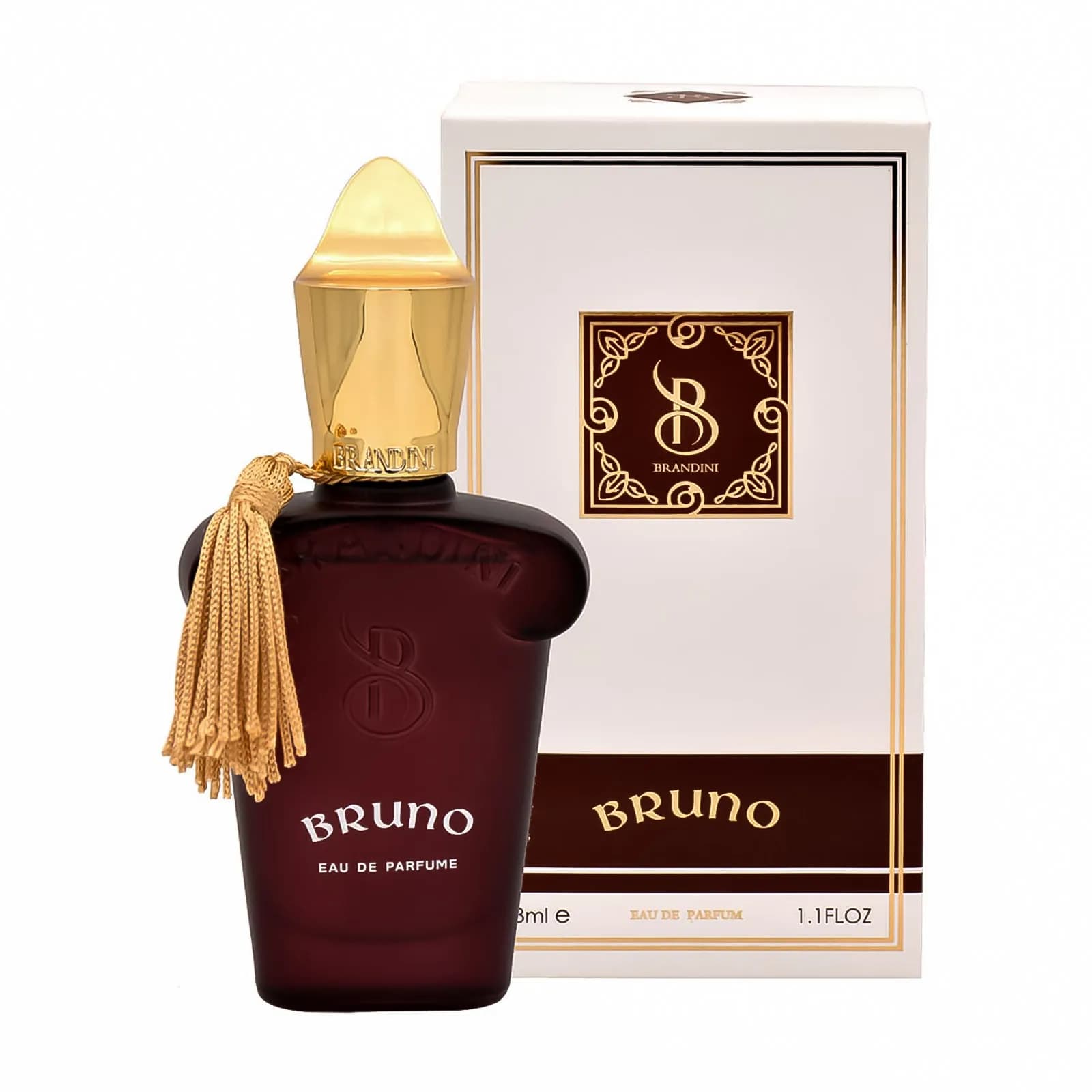 عطر جیبی زنانه و مردانه برندینی مدل Bruno حجم 33 میل