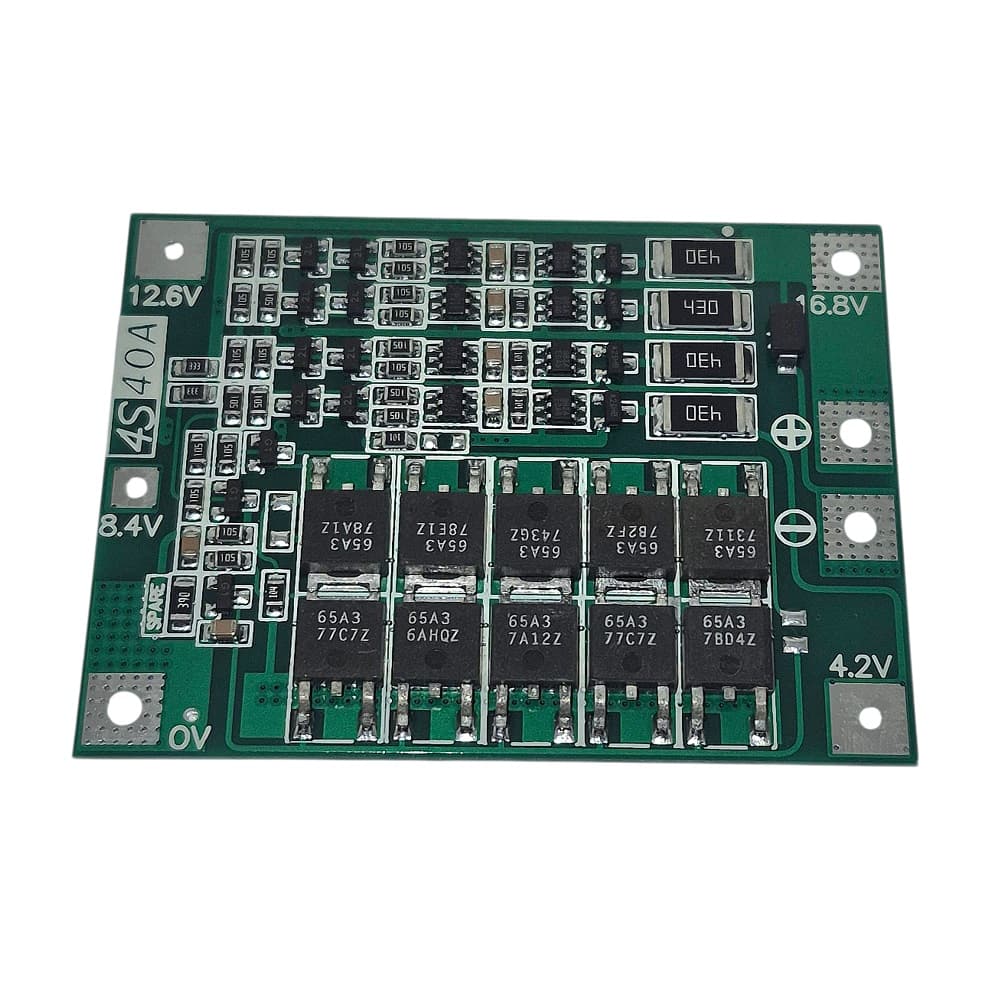 ماژول محافظ شارژ باتری لیتیومی 4 سل 40A