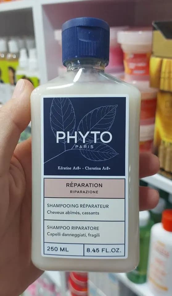 شامپو ترمیم کننده موهای آسیب دیده فیتو ۲۵۰ میل | PHYTO Shampoo Riparatore