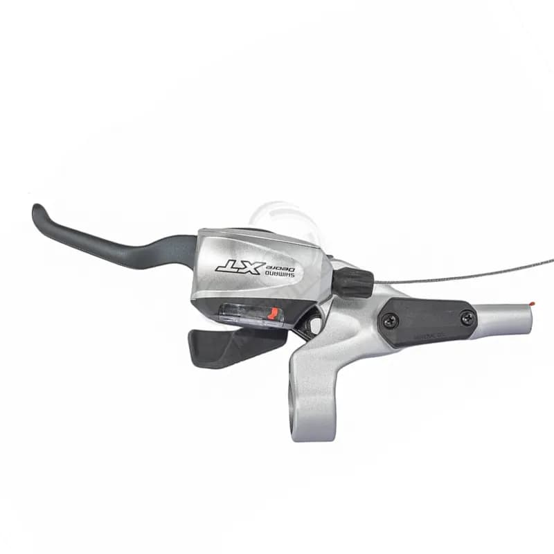 دسته دنده و دسته ترمز Deore XT ST-M766 هیدرولیک دیسک روغنی مجموعه چپ و راست شیمانو Deore XT دبل کنترل 9 در 3 Shimano Shifter Lever Hydrolic DEORE XT Duble Control — تصویر ۶