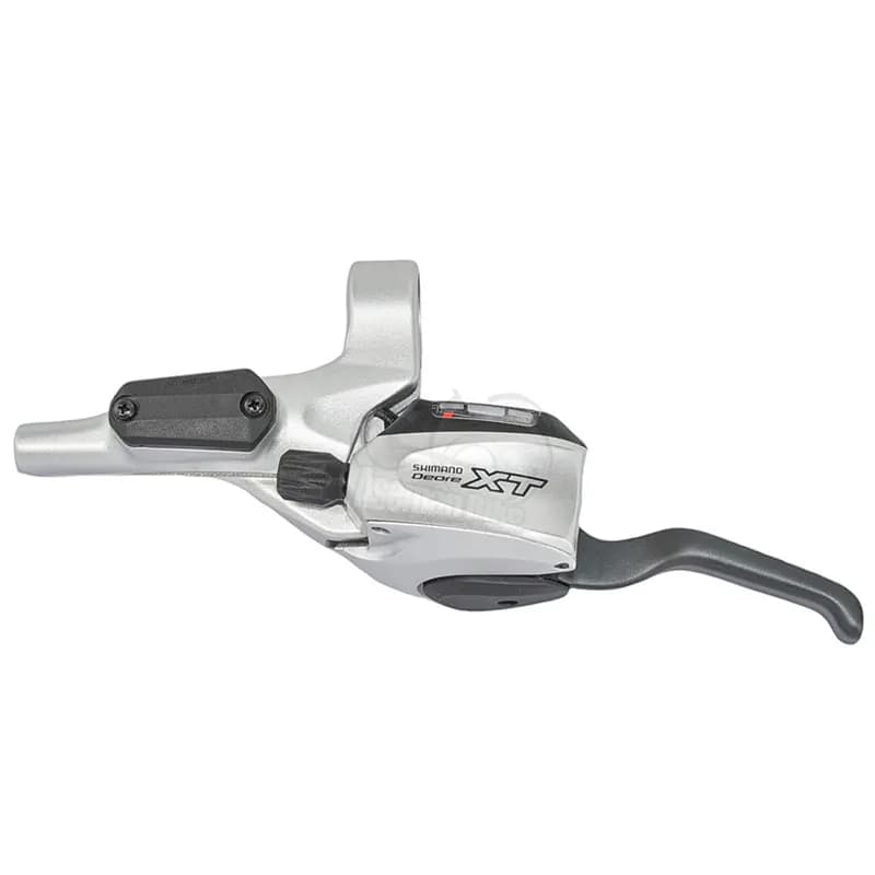 دسته دنده و دسته ترمز Deore XT ST-M766 هیدرولیک دیسک روغنی مجموعه چپ و راست شیمانو Deore XT دبل کنترل 9 در 3 Shimano Shifter Lever Hydrolic DEORE XT Duble Control — تصویر ۵