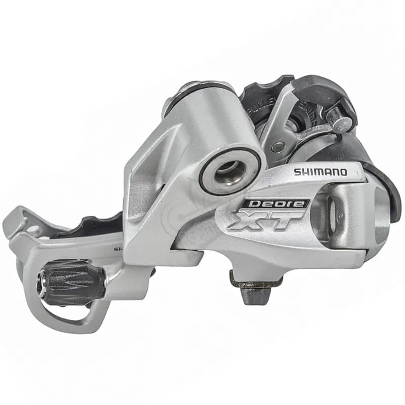 شانژمان DEORE XT RD-M761 دوچرخه شیمانو پایه کوتاه ساخت ژاپن 9 سرعته Shimano DEORE XT RD-M761 9 Speed Made in Japan