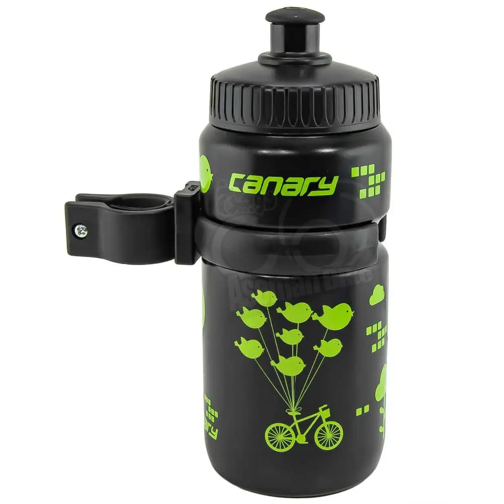خرید قمقمه Canary Bottle قمقمه و بست قمقمه بچه گانه قناری بدون نیاز به جای نصب/ ساخت تایوان / Bottle And Clamps for Kids Bicycle Canary / اصل با ضمانت ©️ کمترین قیمت عمده بازار / گارانتی بازگشت و