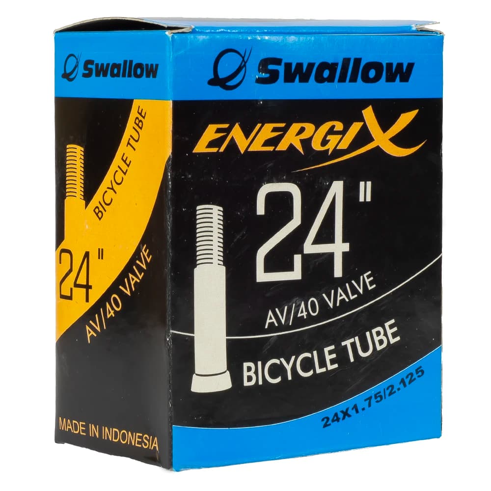تیوپ دوچرخه ENERGI 24×1.75/2.125 S/V 40mm | کیفیت اندونزی SWALLOW