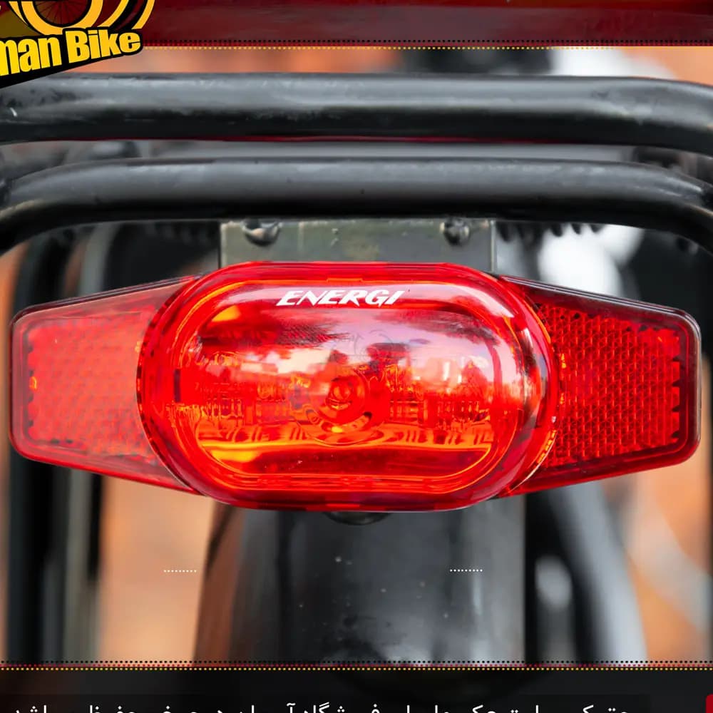 چراغ عقب دوچرخه ENERGI CG-201R1 مخصوص ترکبند — تصویر ۳