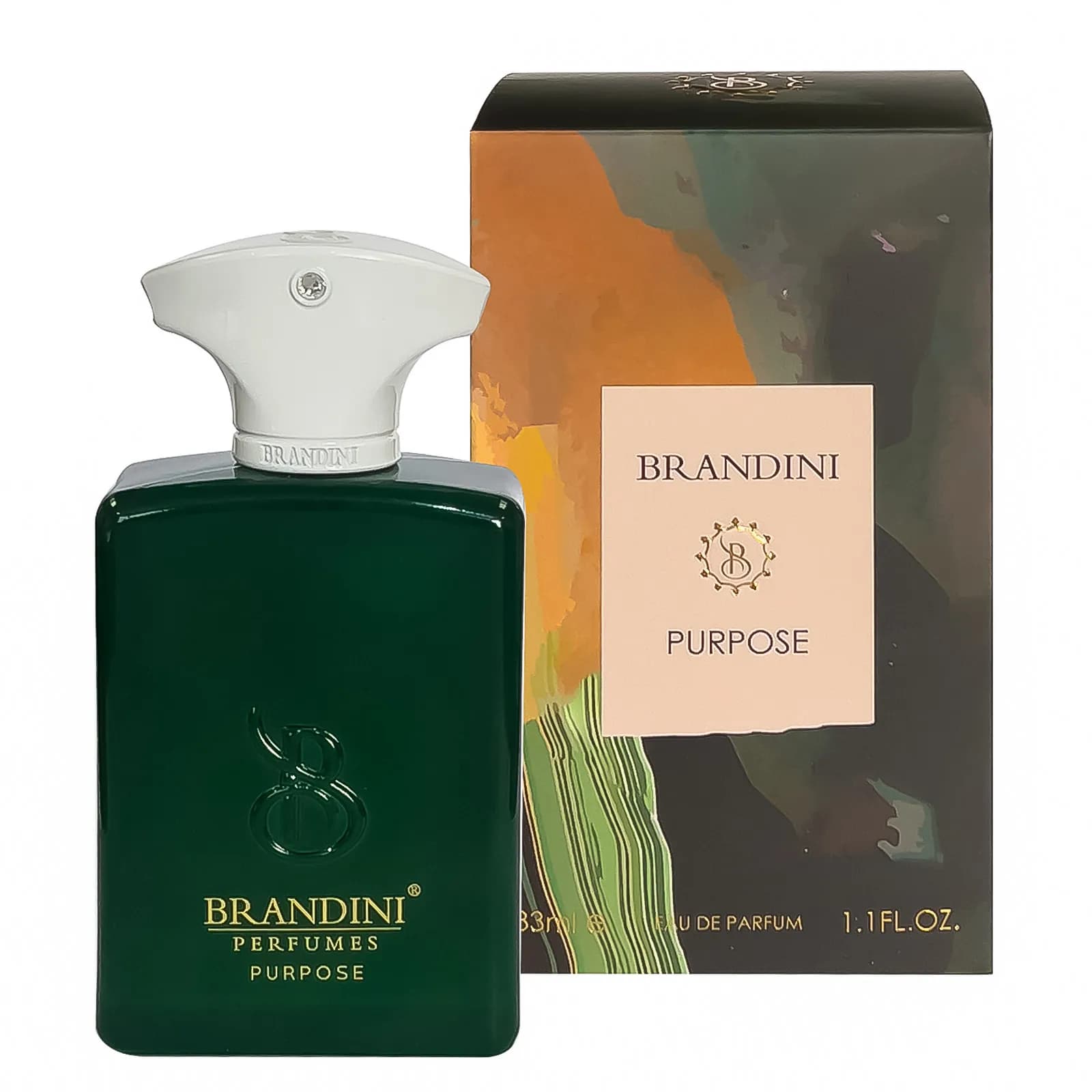 عطر جیبی مردانه برندینی مدل Purpose حجم 33 میل