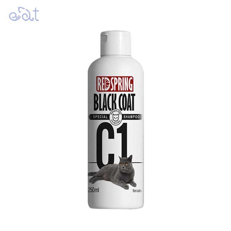 شامپو گربه رد اسپرینگ مخصوص موهای مشکی و تیره مدل ( C 1 )Red Spring Black Coat Special حجم 250 میلی لیتر