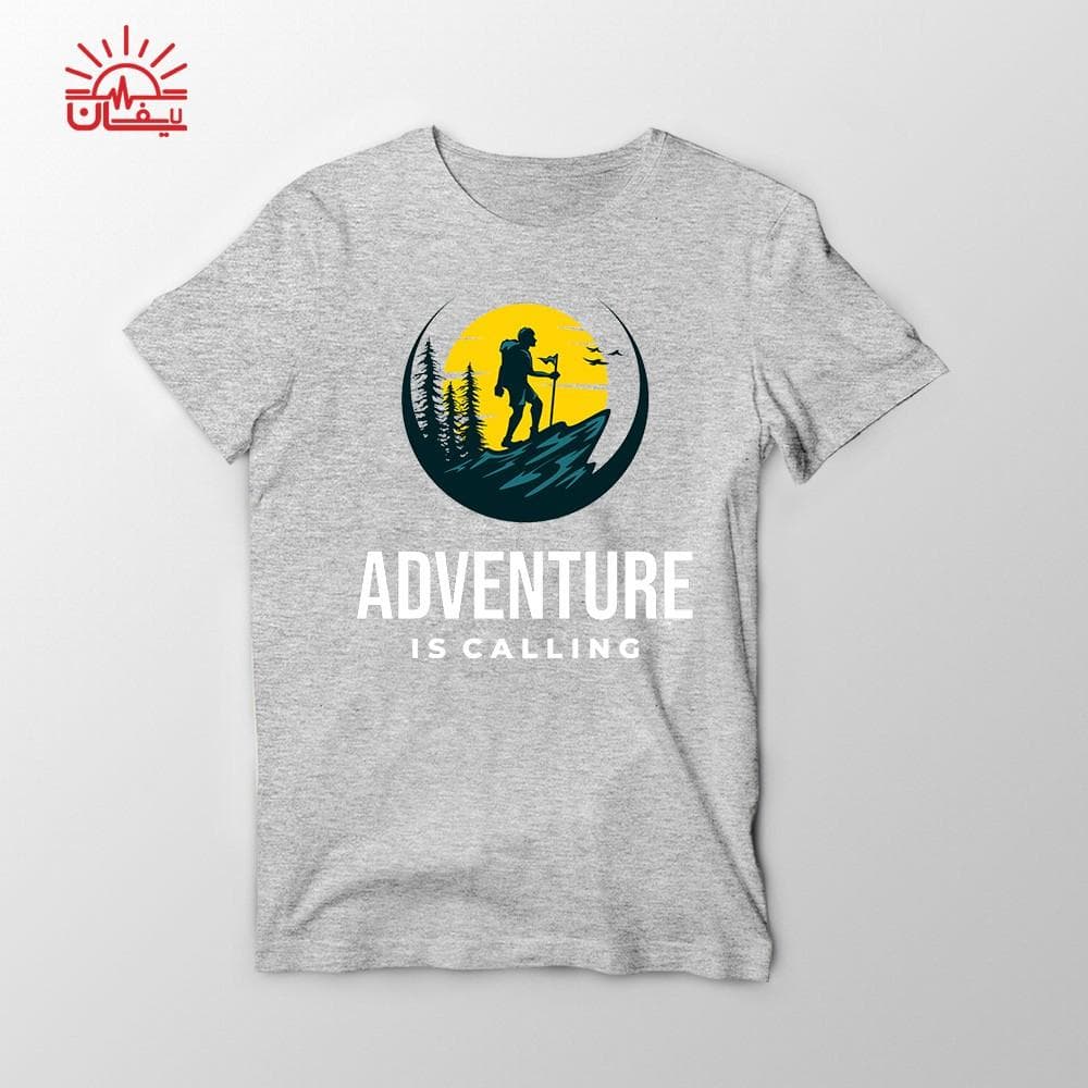 تیشرت طوسی ADVENTURE