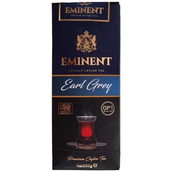 چای امیننت معطر ارل گری پاکت 500 گرم | EMINENT Earl Gery OP1 Ceylon Tea 500g