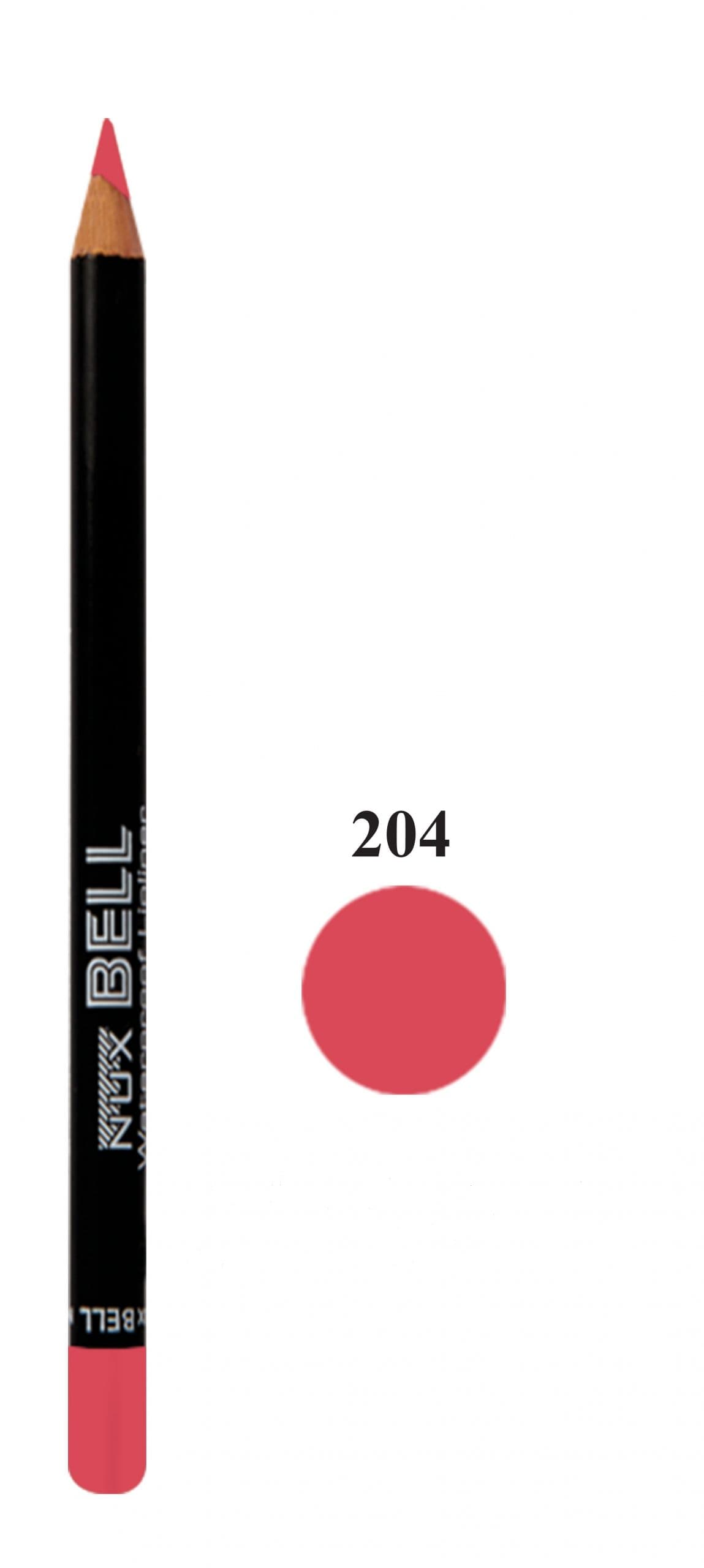 NUXBELL-مداد خط لب کد204