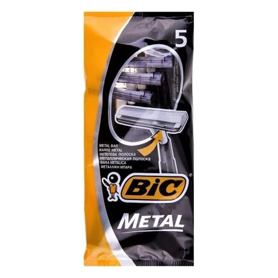 تیغ یک لبه متال Bic بیک 5 عددی