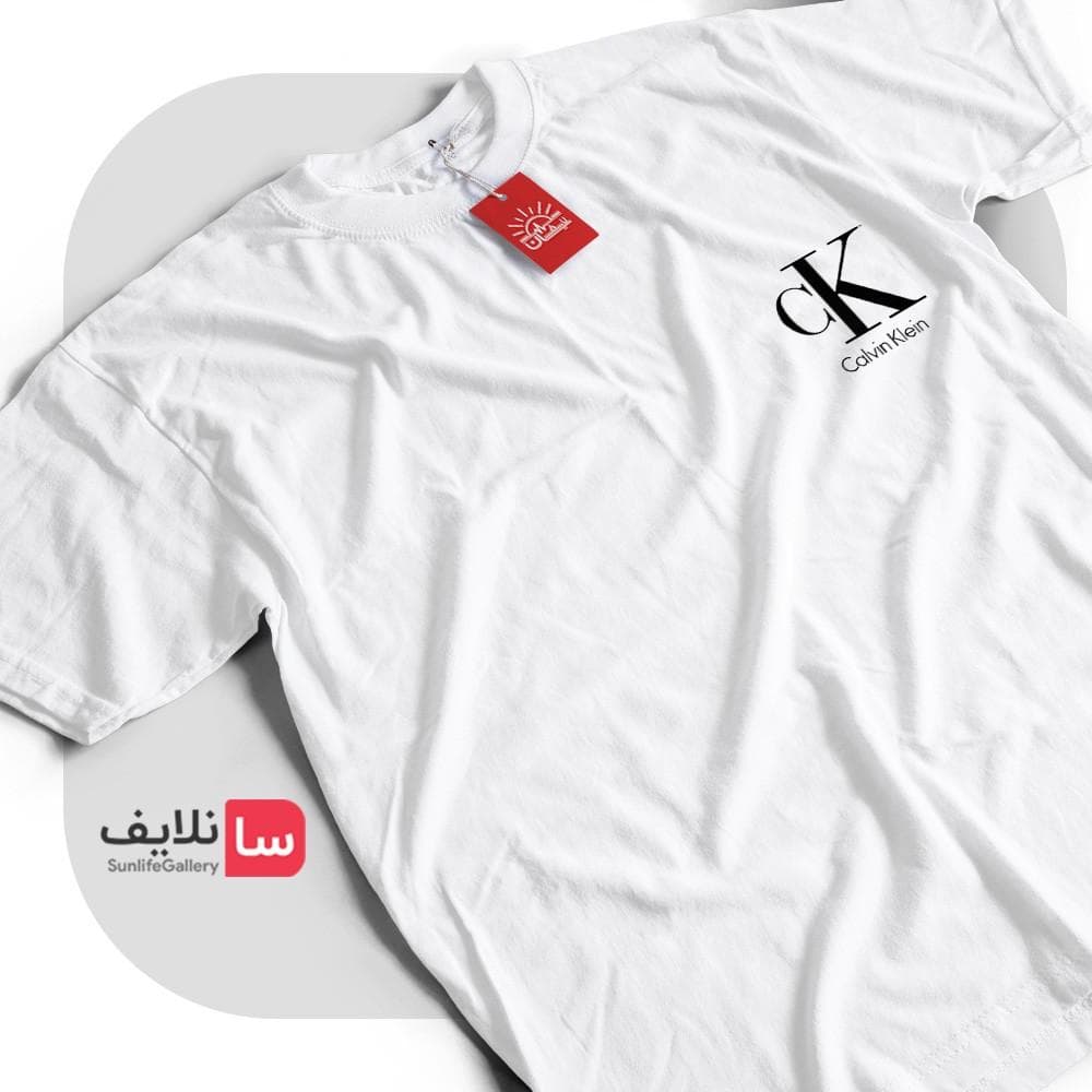 تیشرت سفید برند Calvin Klein (CK)