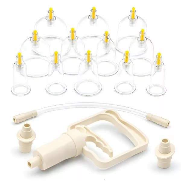 بادکش طبی بدن 12 لیوان مدل Cupping Therapy