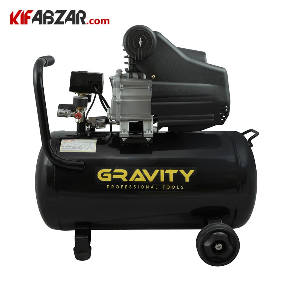 کمپرسور باد 50 لیتری گراویتی مدل GT-50 — تصویر ۲