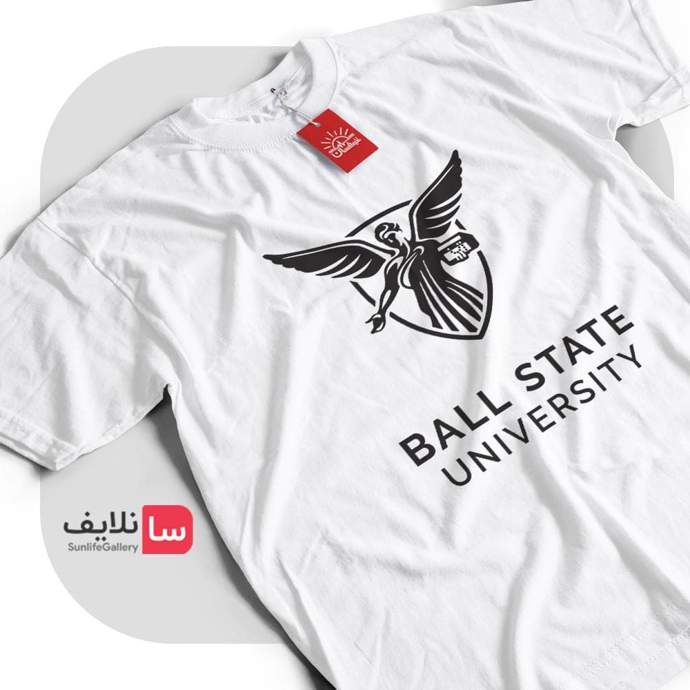 تیشرت سفید Ball state university — تصویر ۳