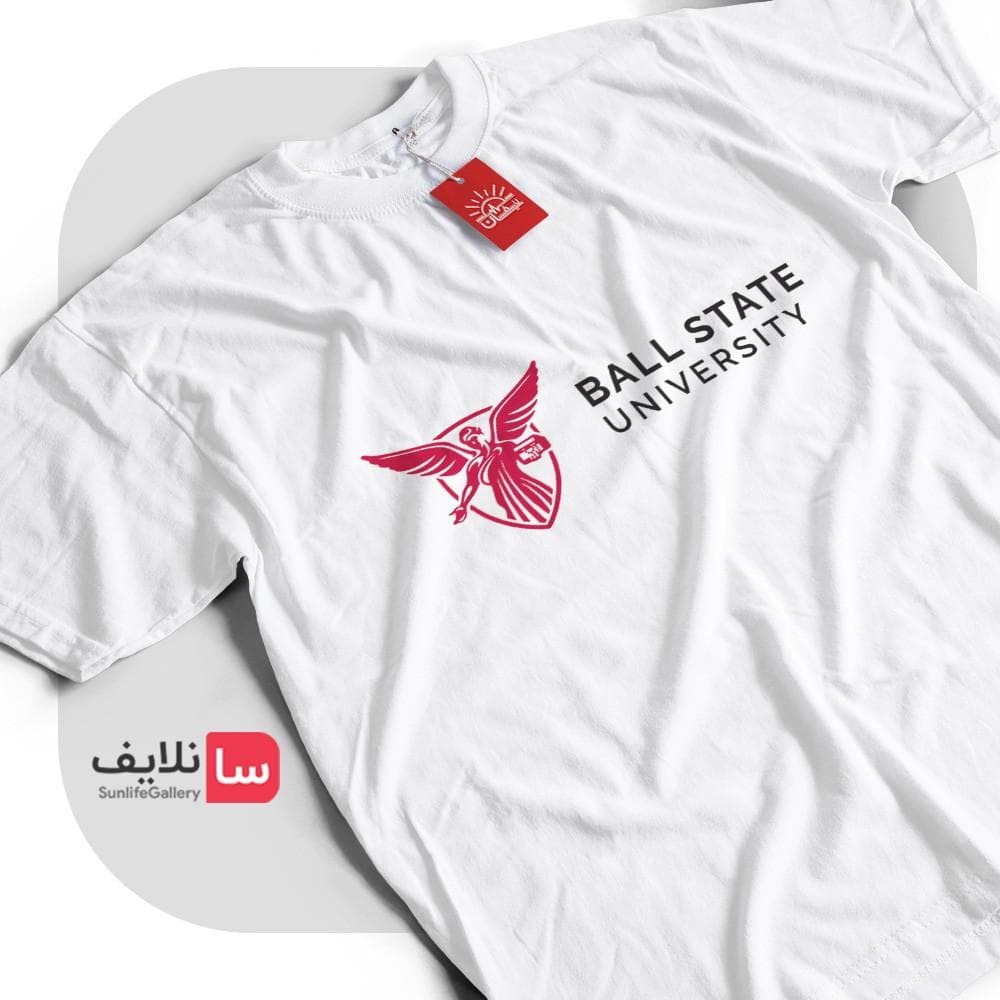 تیشرت سفید Ball state university — تصویر ۴