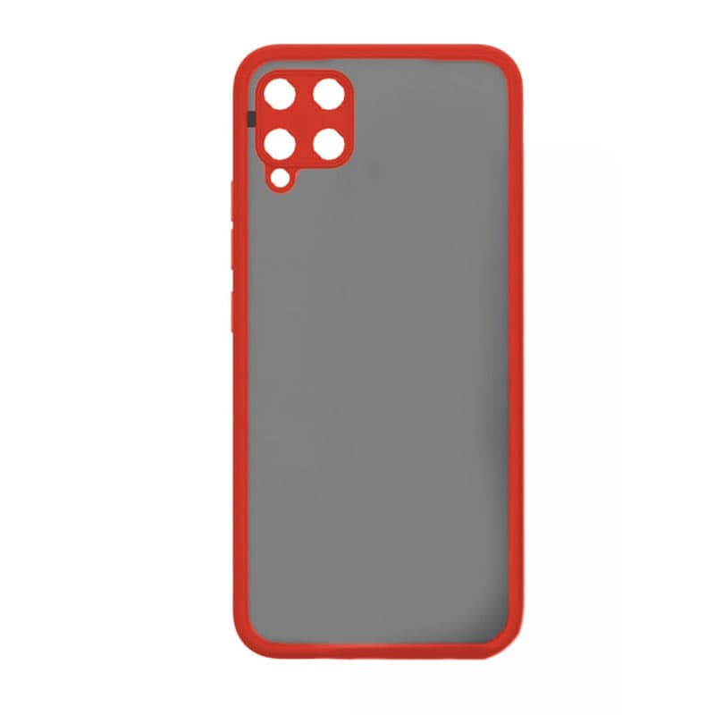 قاب پشت مات دوررنگی محافظ لنزدار برای مدل سامسونگ Samsung A42 5G — تصویر ۳
