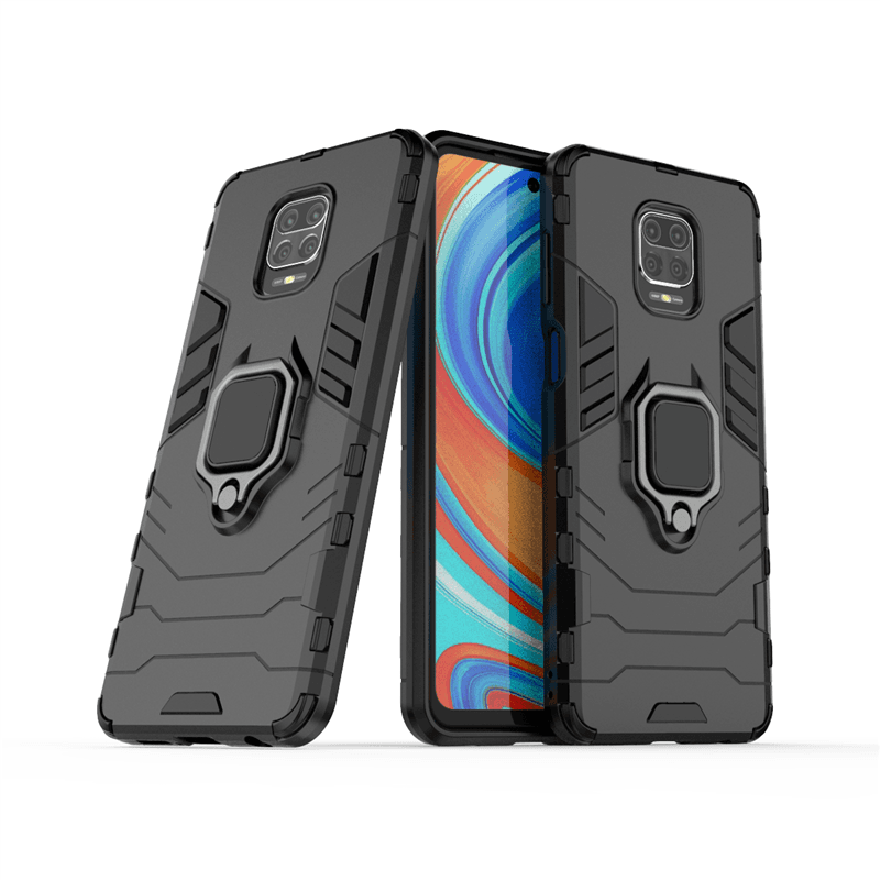 قاب دیفندر ضد ضربه هولدردار شیائومی مدل Defender Cover For Xiaomi Note 9pro