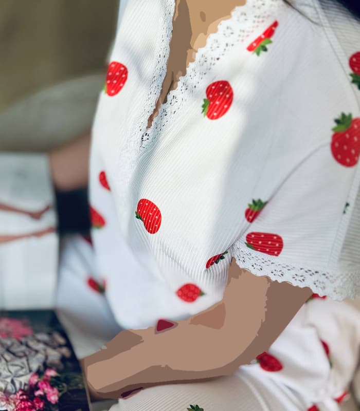 ست بلوز وشلوار کبریتی ریژان Rijan کد 403124 — تصویر ۲