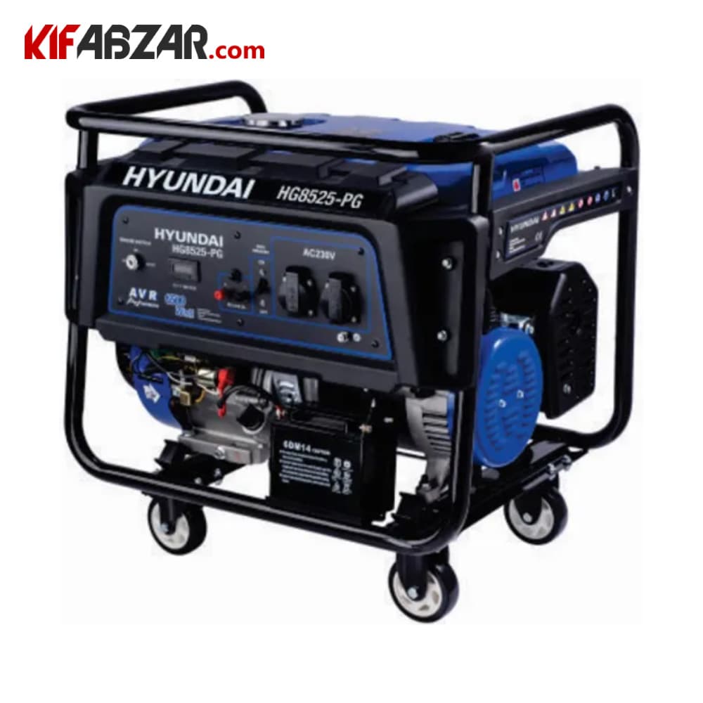 موتور برق 8500 وات هیوندای مدل HG8525-PG