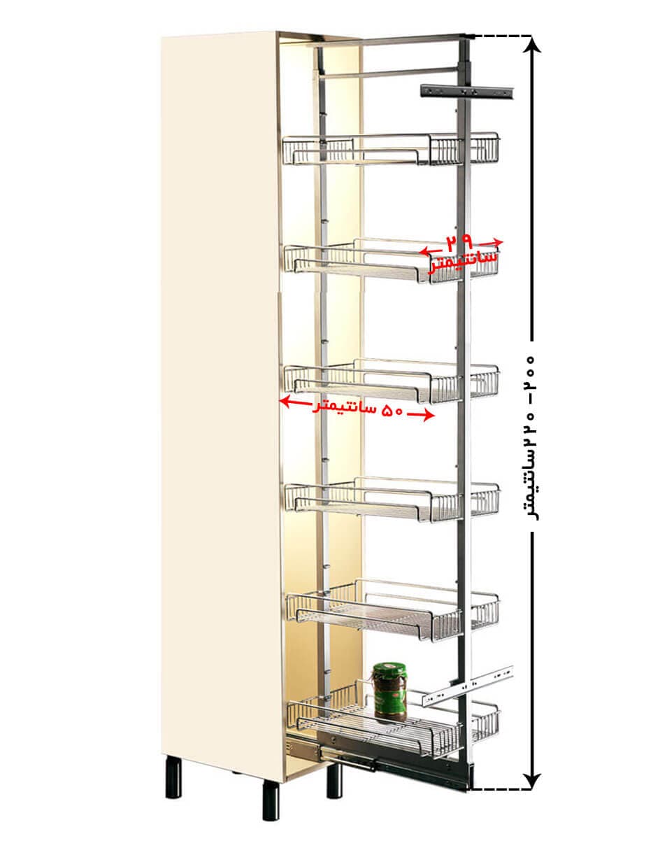 سبد نظم دهنده ی داخل کابینتی مدل A564