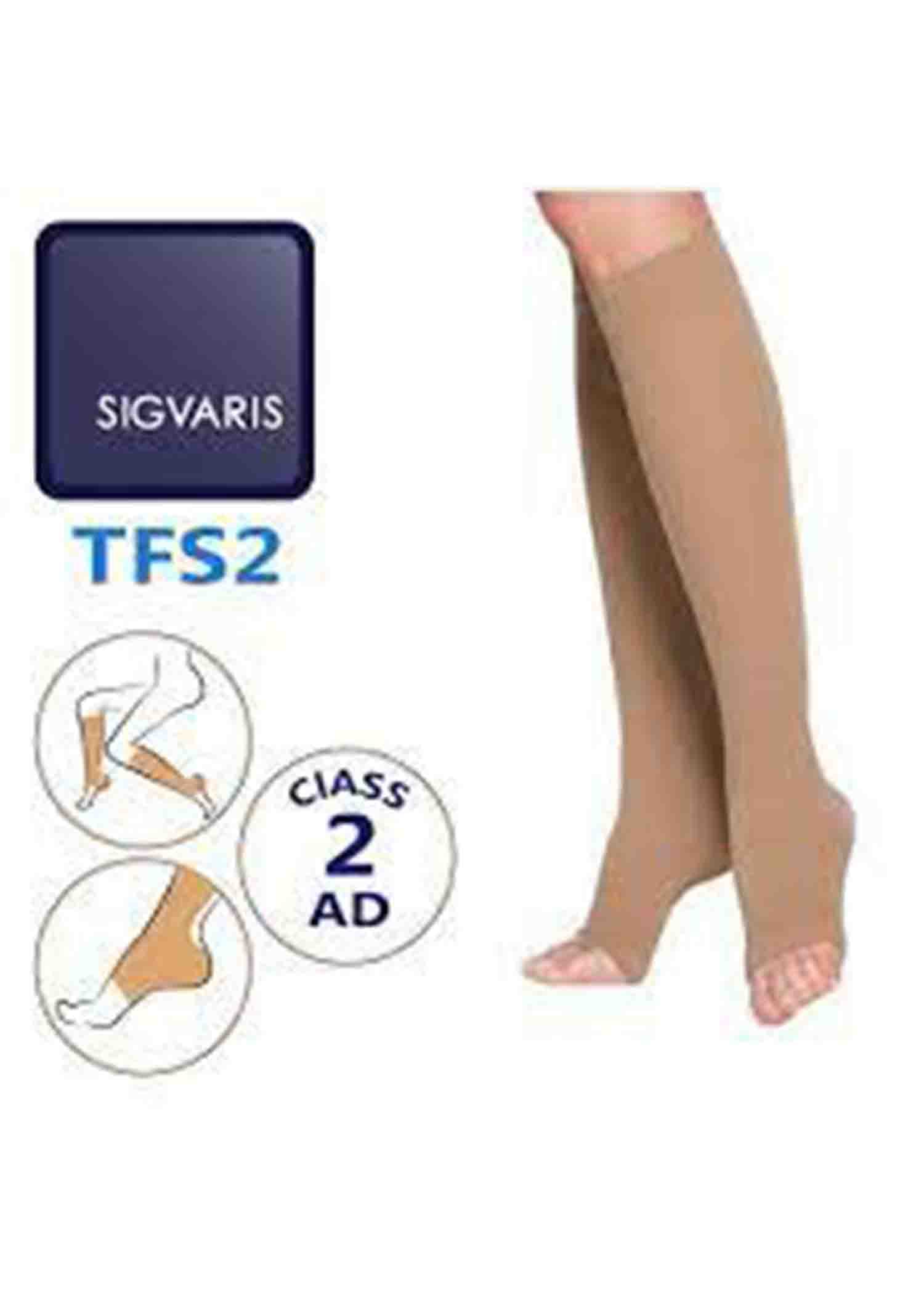 جوراب واریس سیگواریس زیر زانو TFS2 AD