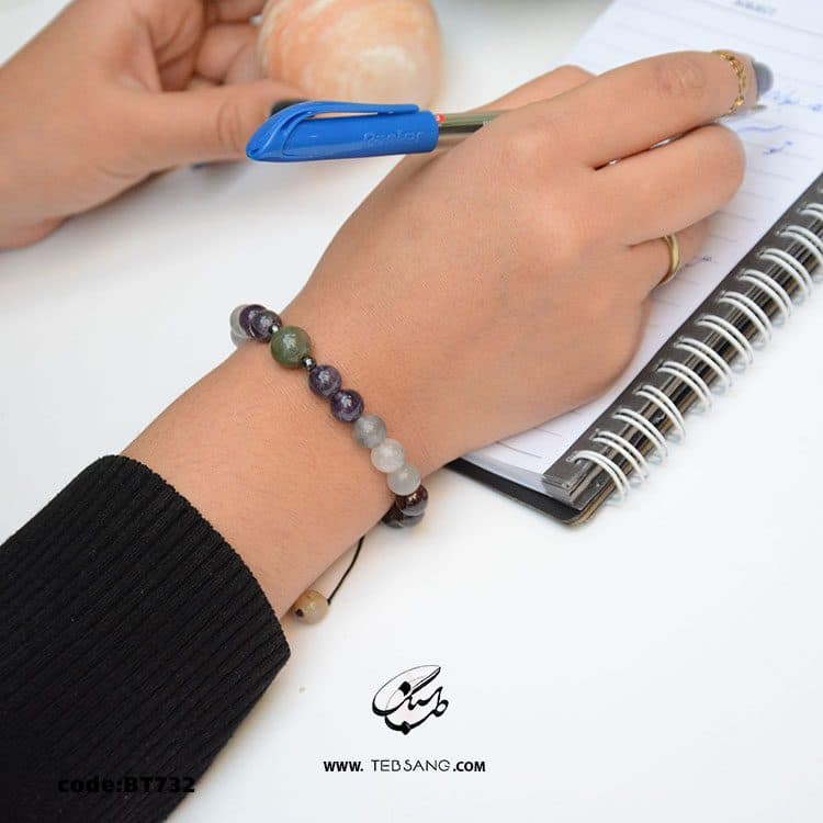 دستبند سنگی کد BT-732 — تصویر ۴